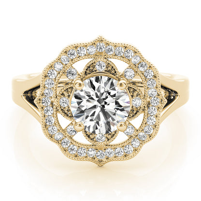 Round Engagement Ring M84911