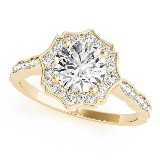 Round Engagement Ring M84997-1