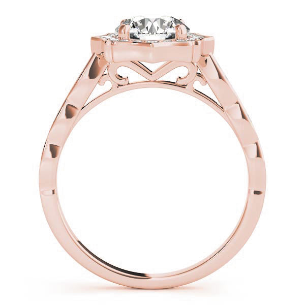 Round Engagement Ring M84997-11/4