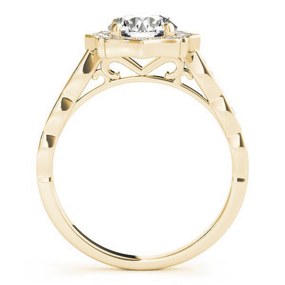 Round Engagement Ring M84997-11/4