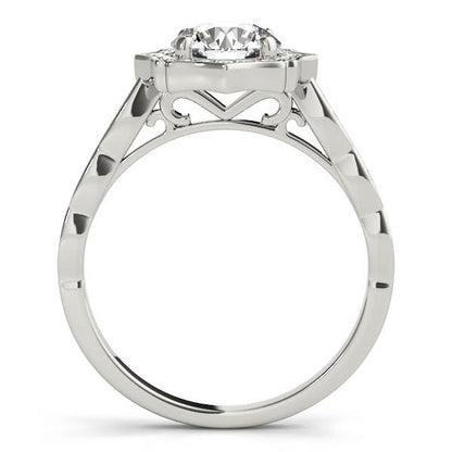 Round Engagement Ring M84997-1/2