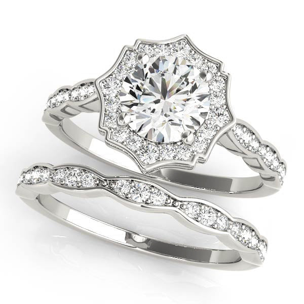 Round Engagement Ring M84997-11/4