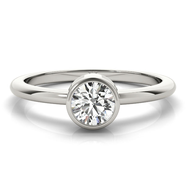 Round Engagement Ring M85019-1/3