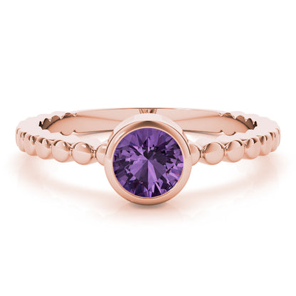 Round Engagement Ring M85020-1/10