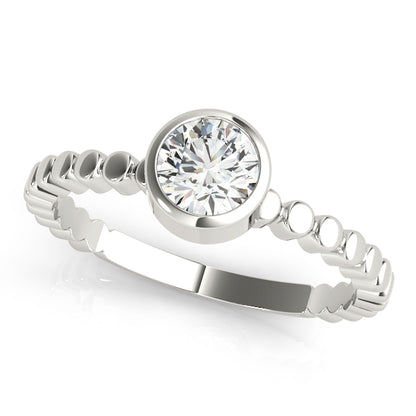 Round Engagement Ring M85020-1/10