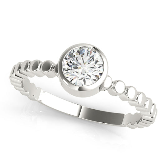 Round Engagement Ring M85020-1/10