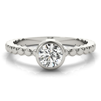 Round Engagement Ring M85020-1/10