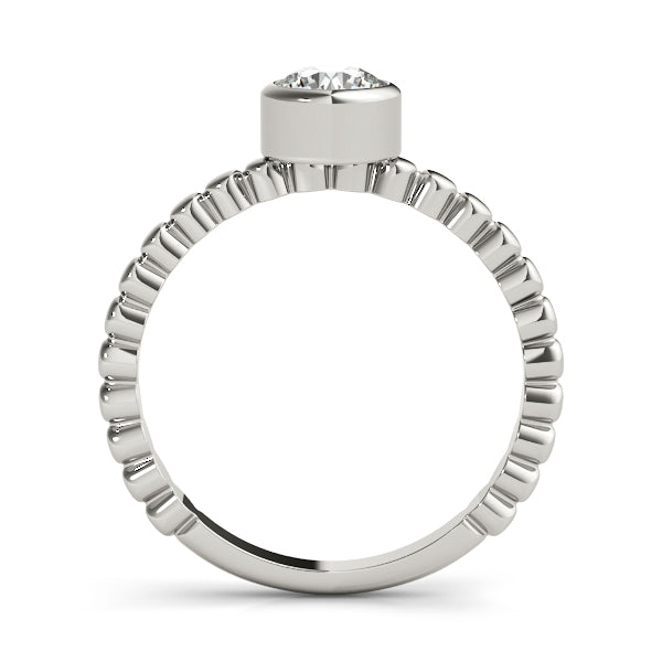 Round Engagement Ring M85020-1/10